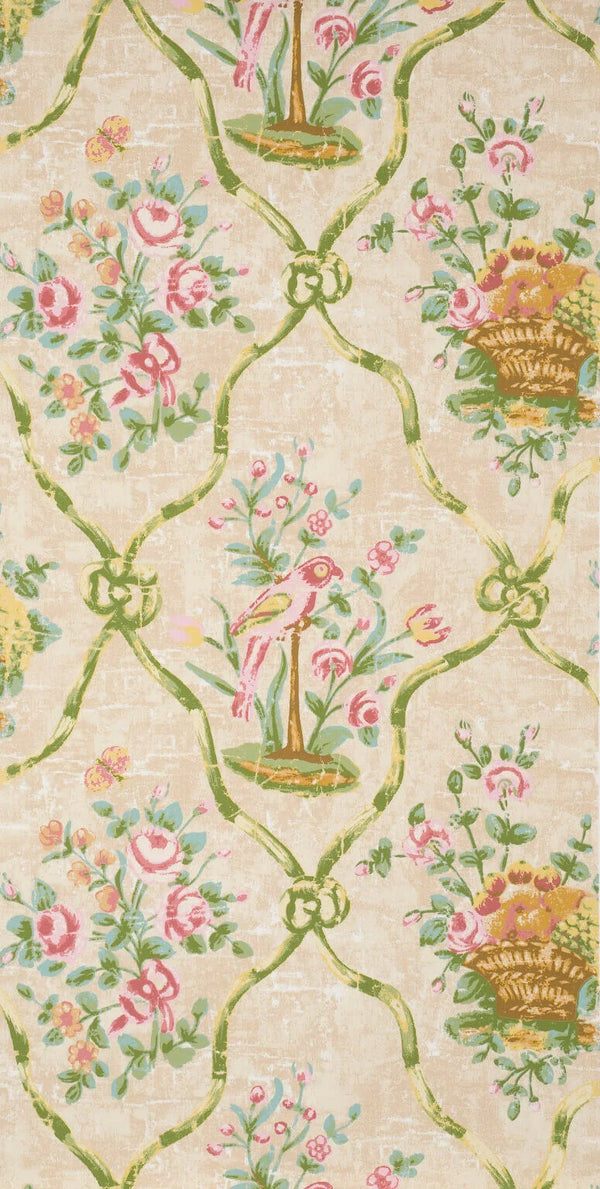 Petit Parc Green/Cream | Pierre Frey