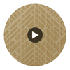 Ikeley Type II Vinyl | Hollywood Wallcoverings Circular Swatch | Hollywood Wallcoverings