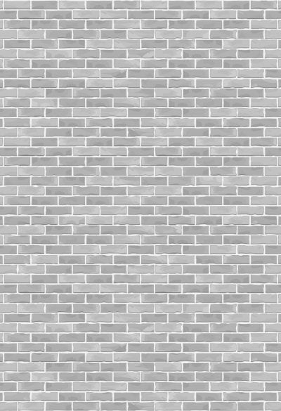 Illustrative Brick - Light Gray Commercial Wallcovering | Koroseal