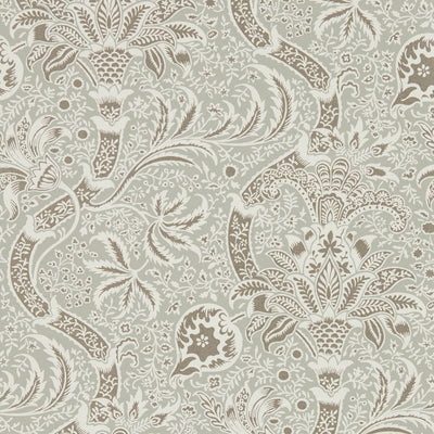 Indian Pewter Grey Wallcovering | William Morris
