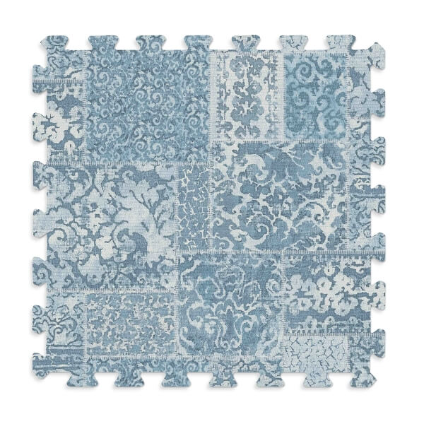 Interlocking Bazaar Floor Tiles | Jeffrey Stevens Wallcovering
