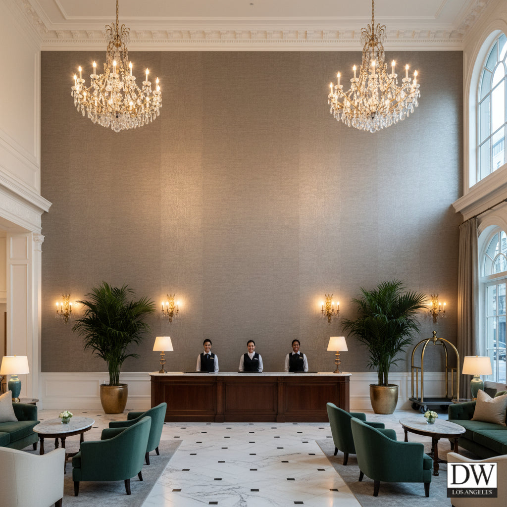 Anjuna Textured Vinyl | Hollywood Wallcoverings