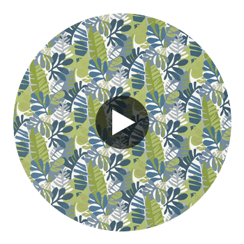 Ipanema Bermuda and Kiwi | Thibaut Fabrics Circular Swatch | Thibaut