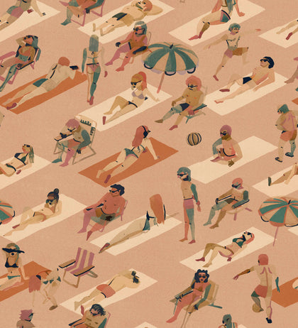 Ipanema Rosa Wallcovering | Tres Tintas