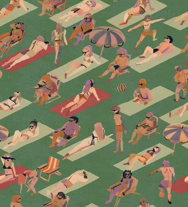 Ipanema Verde Wallcovering | Tres Tintas