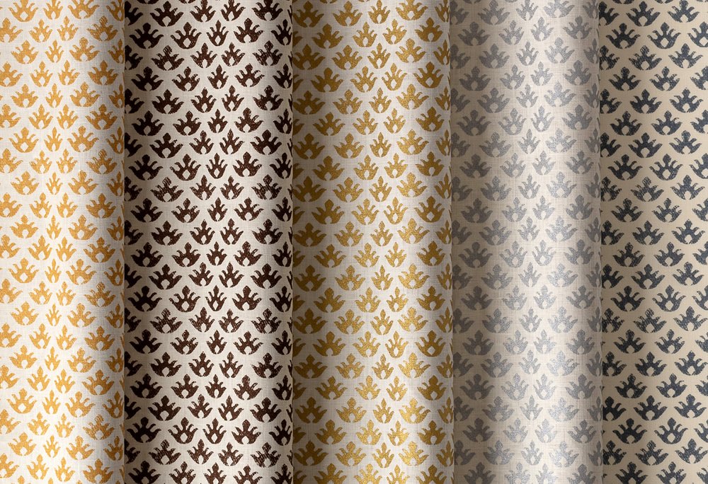 Isabella on Tinted Linen, Old Gold on Tinted Linen