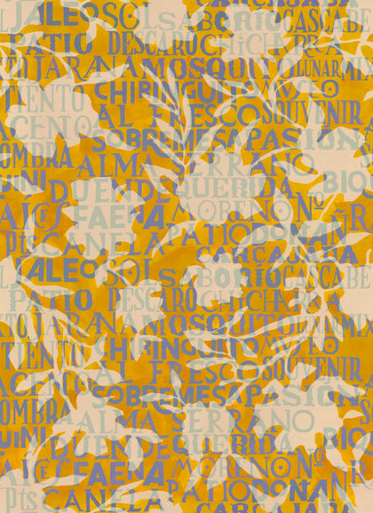 Jaleo Yellow Wallcovering | Tres Tintas