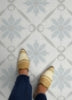 Jamila Grey Peel and Stick Floor Tiles | Jeffrey Stevens - Image 3