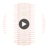 Javanese Stripe Fabrics (af15135) – Blush | Thibaut Circular Swatch | Thibaut