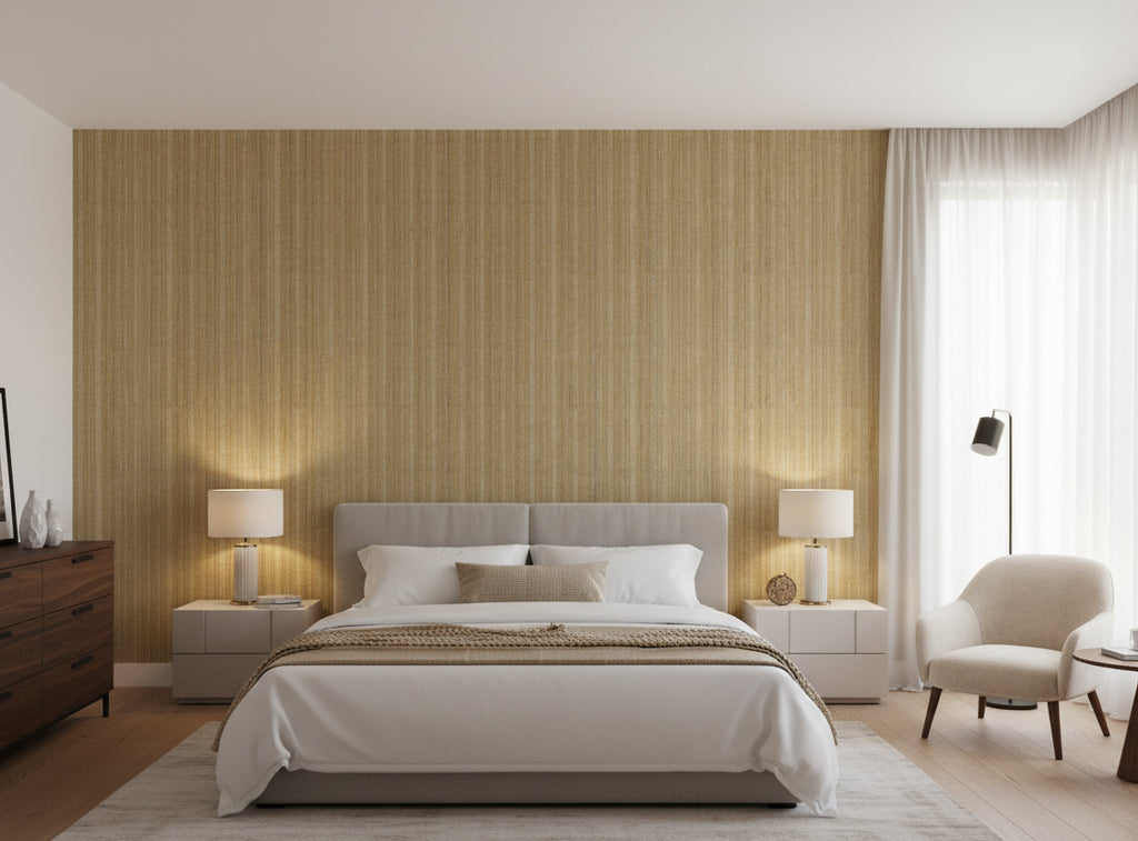 Jolie Madam Wallcovering - bedroom room setting