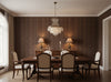 Jolie Madam Wallcovering - dining room room setting