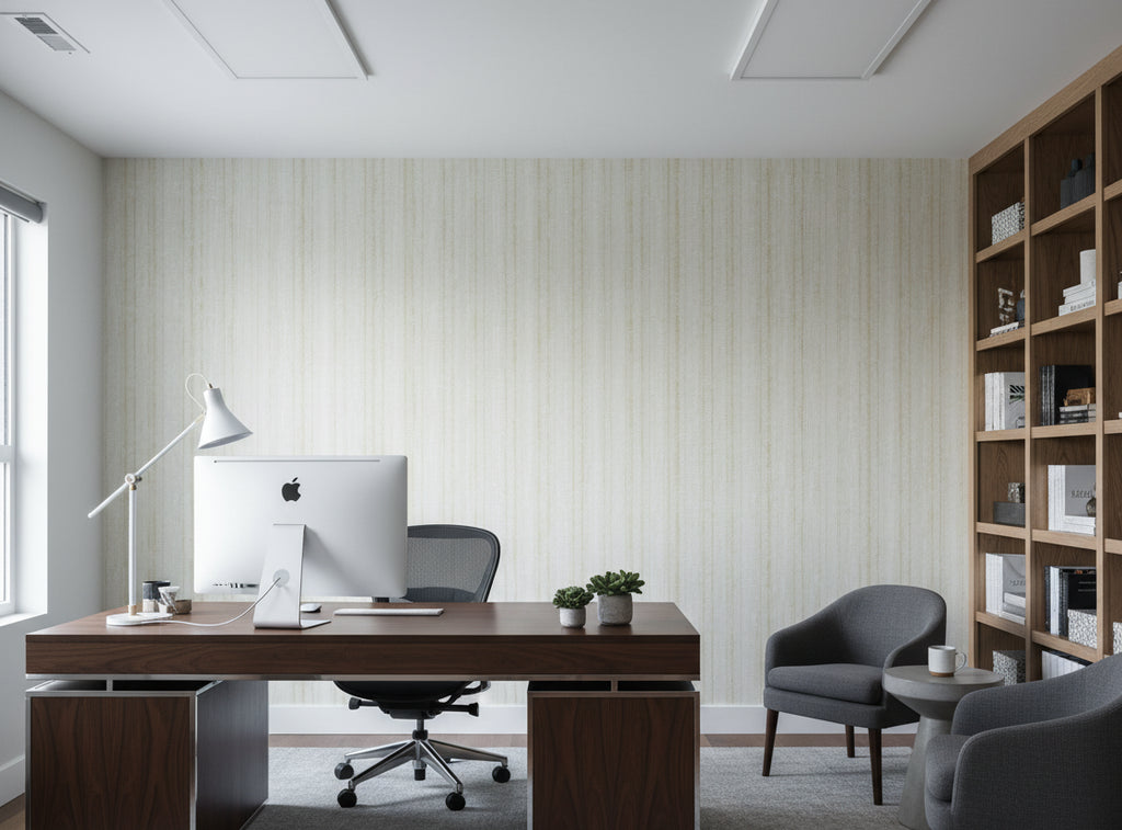 Jolie Madam Wallcovering - office room setting
