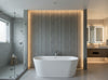Jolie Madam Wallcovering - bathroom room setting