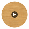 Jones Faux Grass Durable | Hollywood Wallcoverings Circular Swatch | Hollywood Wallcoverings