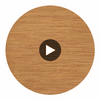 Jones Faux Grass Durable | Hollywood Wallcoverings Circular Swatch | Hollywood Wallcoverings