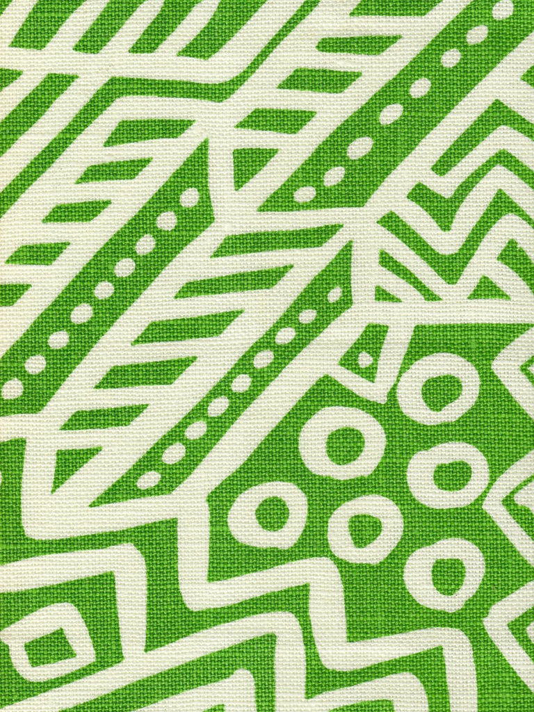 Jungle Green on Ivory