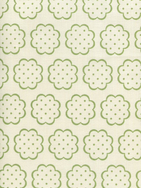 Sybil, Jungle Green on Tint Wallcoverings | Quadrille