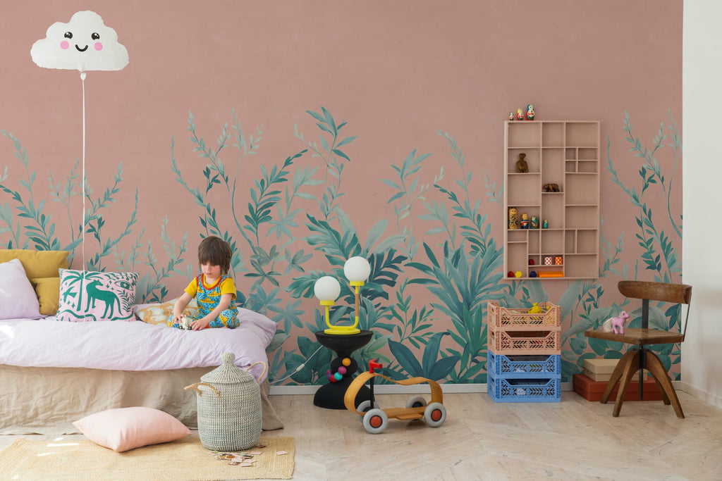 Jungle Meadow, Pink - Image 3