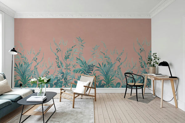 Jungle Meadow, Pink - Image 1