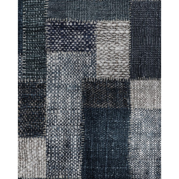 Jute Washed - Black, Grey, Indigo Wallcovering | Mind the Gap