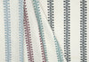 Dark Raspberry on Ivory Taj Linen