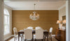 Kaluhee Grasscloth | Phillipe Romano - dining room room setting