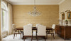 Kaopapa Striated Grasscloth | Phillipe Romano - dining room room setting