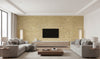 Kaopapa Striated Grasscloth | Phillipe Romano - living room room setting