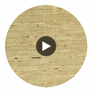 Kaopapa Striated Grasscloth | Phillipe Romano Circular Swatch | DW