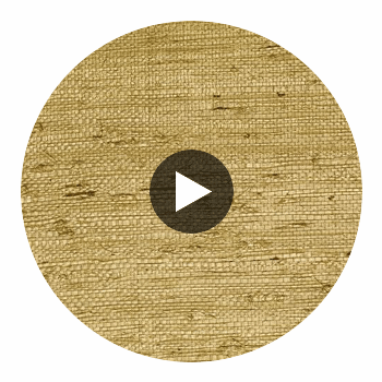 Kaopapa Striated Grasscloth | Phillipe Romano Circular Swatch | DW