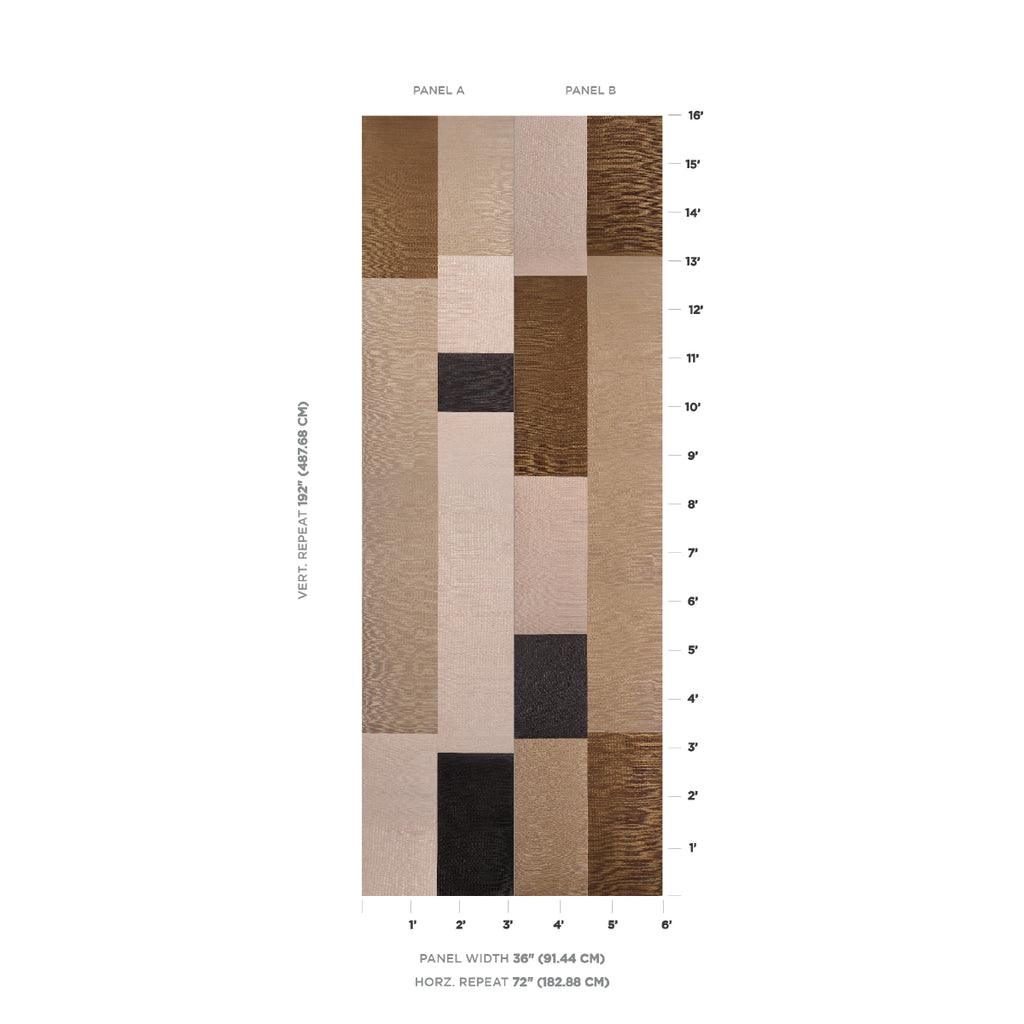 KAORI PANEL SET DRIFTWOOD | Schumacher - Image 4