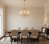 Kashmira Indigo | Baker Lifestyle - dining room room setting