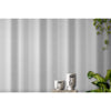 Kirby Charcoal Stripe Wallcovering | Jeffrey Stevens - Image 3