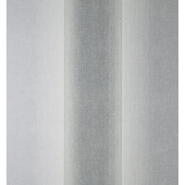 Kirby Charcoal Stripe Wallcovering | Jeffrey Stevens