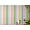 Kirby Mustard Stripe Wallcovering | Jeffrey Stevens - Image 3