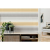 Kirby Mustard Stripe Wallcovering | Jeffrey Stevens - Image 5