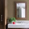 Klamath Light Brown Asphalt Wallcovering | Jeffrey Stevens - Image 4