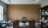 Kuhukua Grasscloth | Phillipe Romano - office room setting