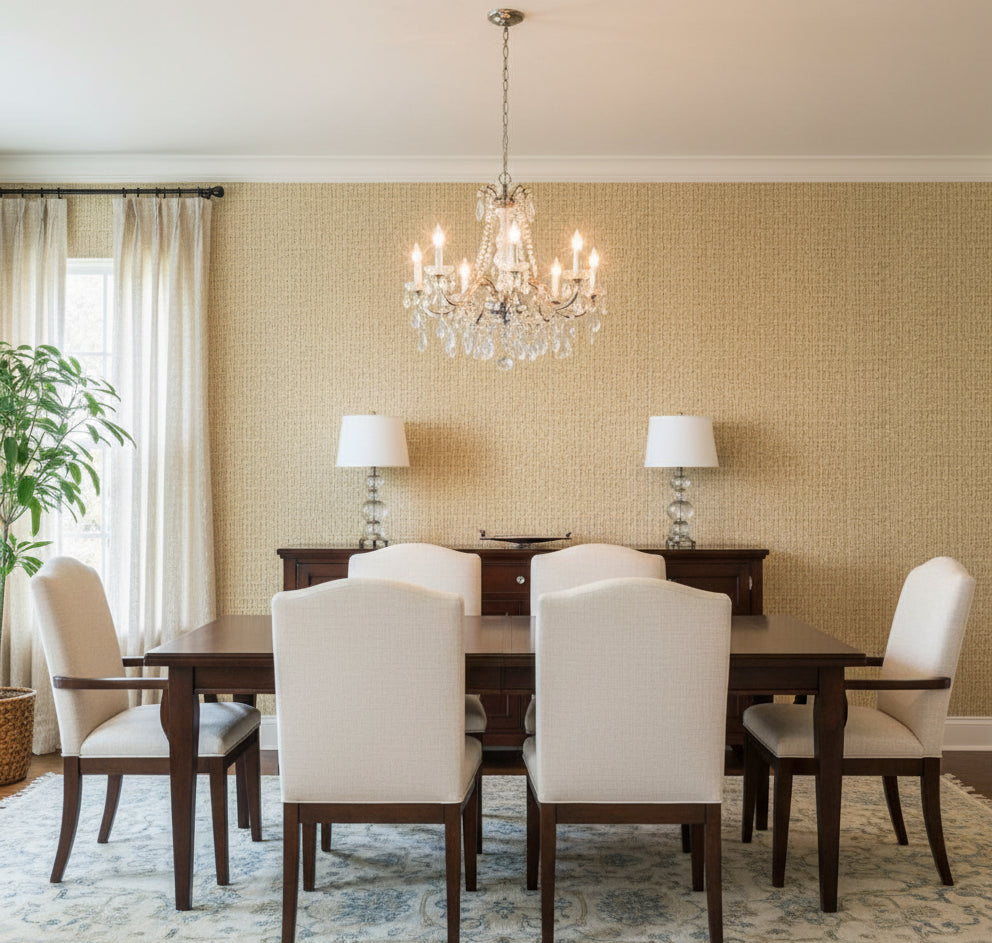 La Antonia Basketweave | Phillipe Romano - dining room room setting