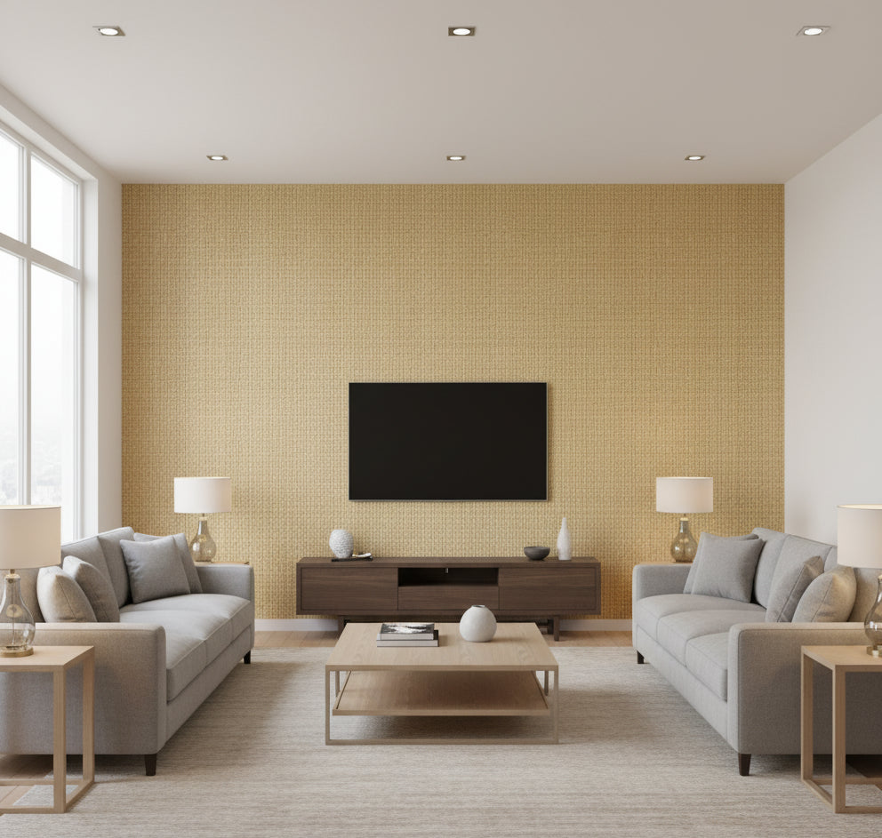 La Antonia Basketweave | Phillipe Romano - living room room setting