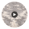 La Arebe Durable Vinyl | Hollywood Wallcoverings Circular Swatch | Hollywood Wallcoverings