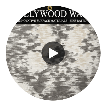 La Arebe Durable Vinyl | Hollywood Wallcoverings Circular Swatch | Hollywood Wallcoverings
