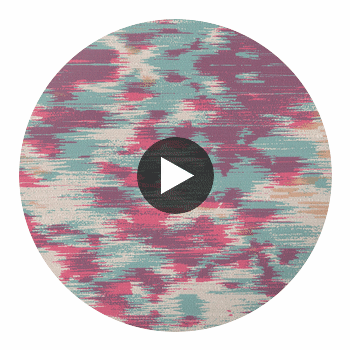 La Arebe Durable Vinyl | Hollywood Wallcoverings Circular Swatch | Hollywood Wallcoverings