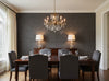 La Brescia Crocodile Vinyl | Phillipe Romano - dining room room setting