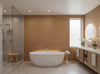 La Brescia Crocodile Vinyl | Phillipe Romano - bathroom room setting