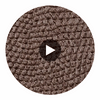 La Brescia Crocodile Vinyl | Phillipe Romano Circular Swatch | DW