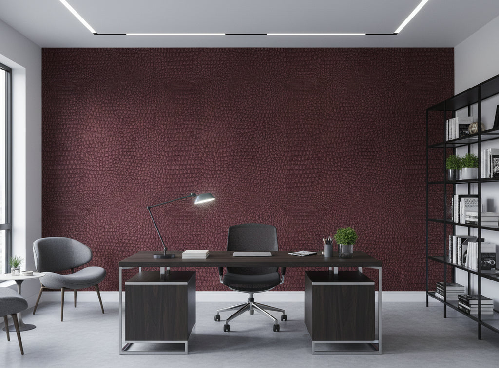 La Brescia Crocodile Vinyl | Phillipe Romano - office room setting