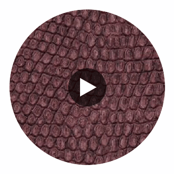 La Brescia Crocodile Vinyl | Phillipe Romano Circular Swatch | DW