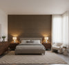La Diabla Grasscloth | Phillipe Romano - bedroom room setting