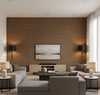 La Diabla Grasscloth | Phillipe Romano - living room room setting